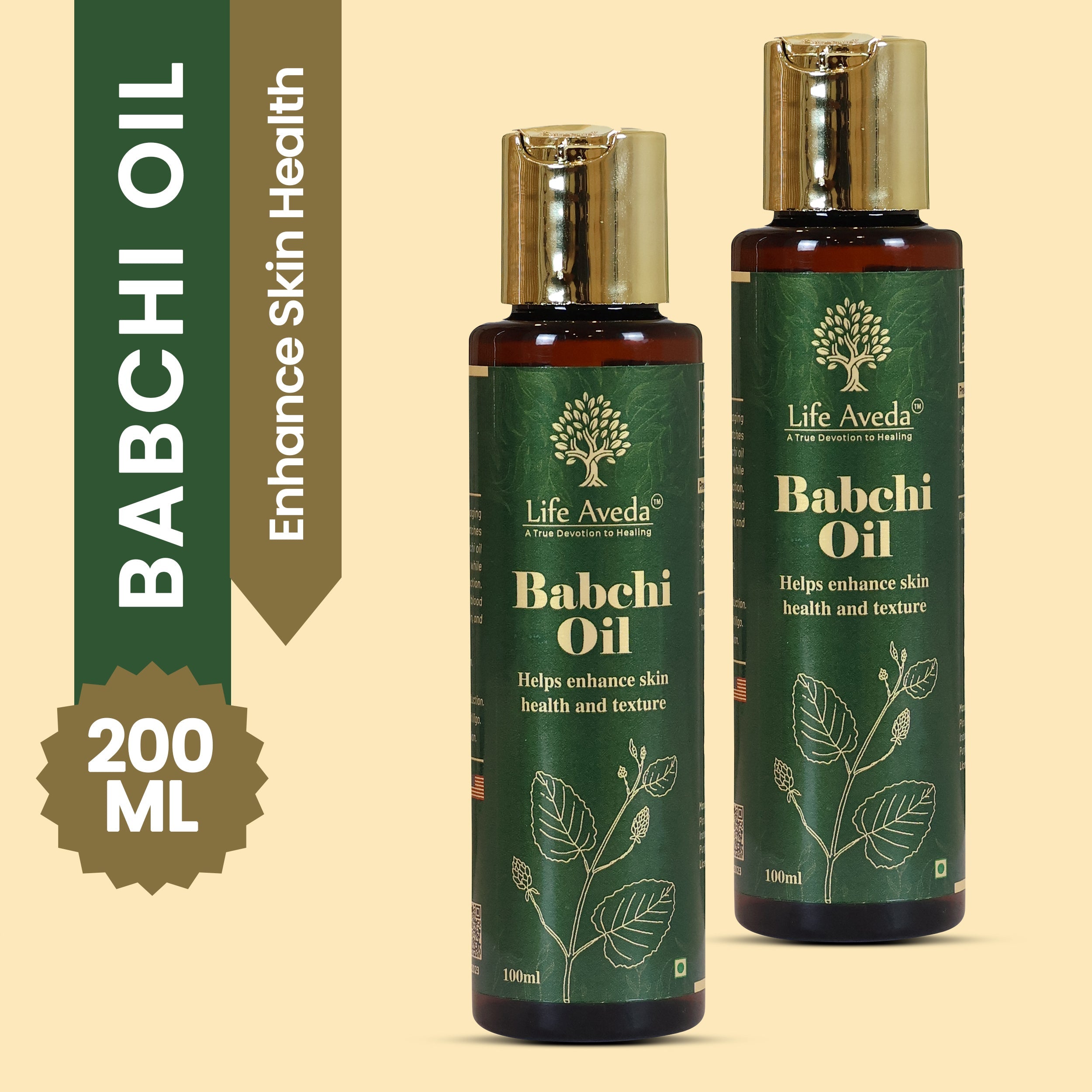 Life Aveda Babchi Oil – Ayurvedic Support for Pigmentation & Skin Renewal