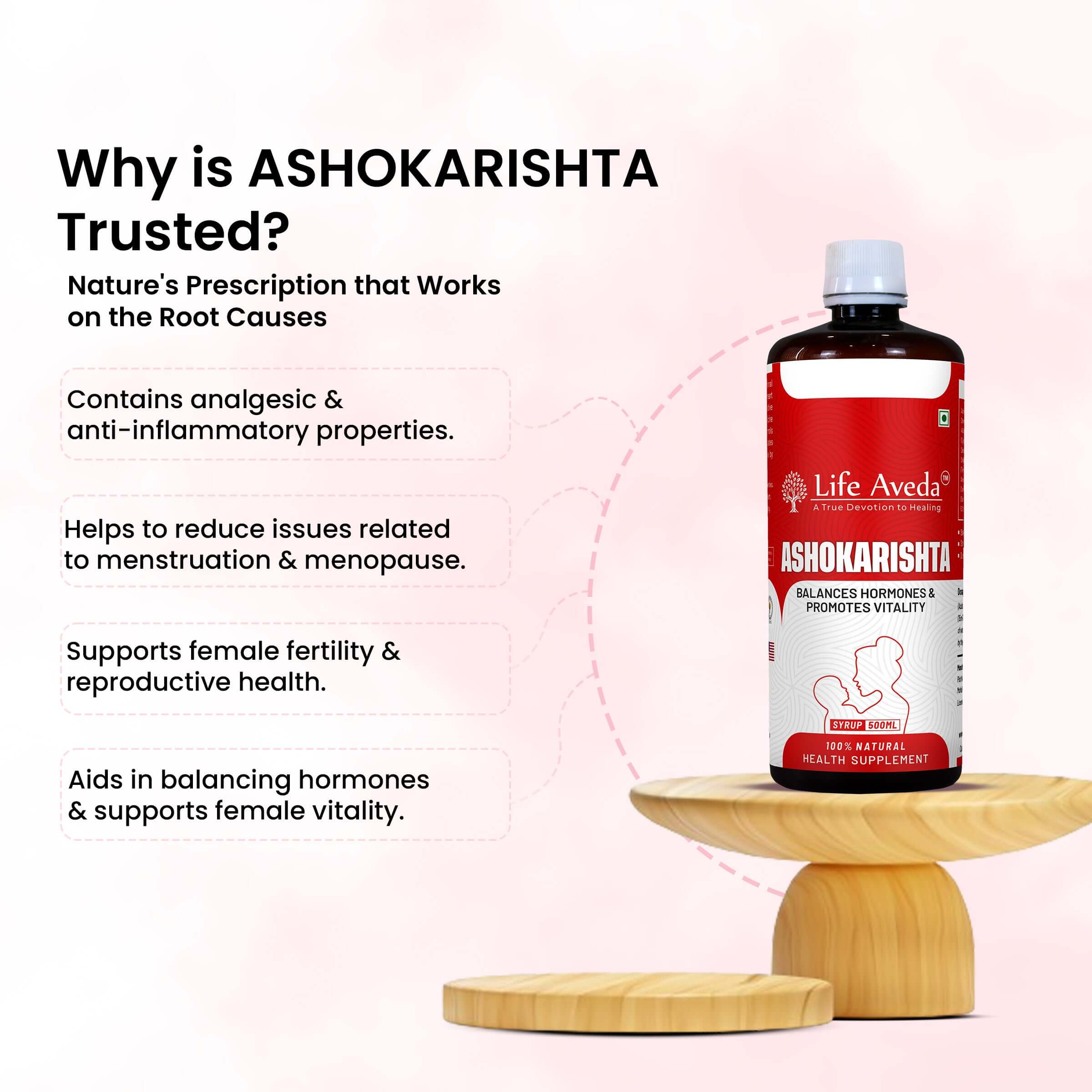 Life Aveda Ashokarishta Benefits
