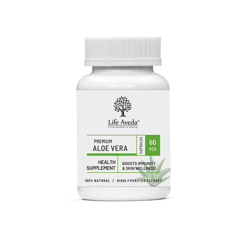 Life Aveda Aloe Vera Capsules | Ayurvedic Aloe vera capsules 